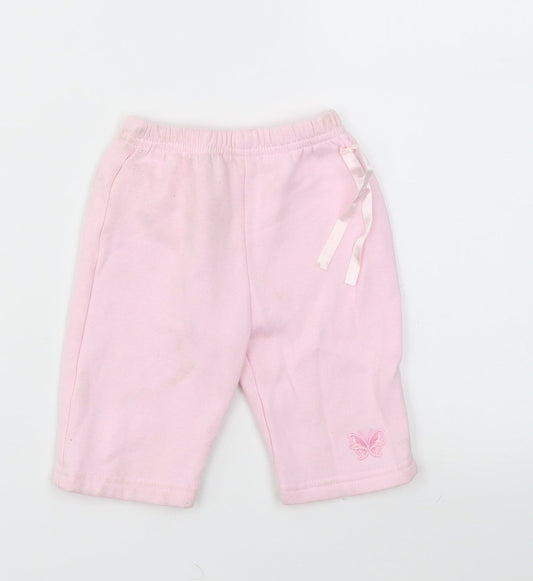 Earlydays Girls Pink   Capri Leggings Size 0-3 Months