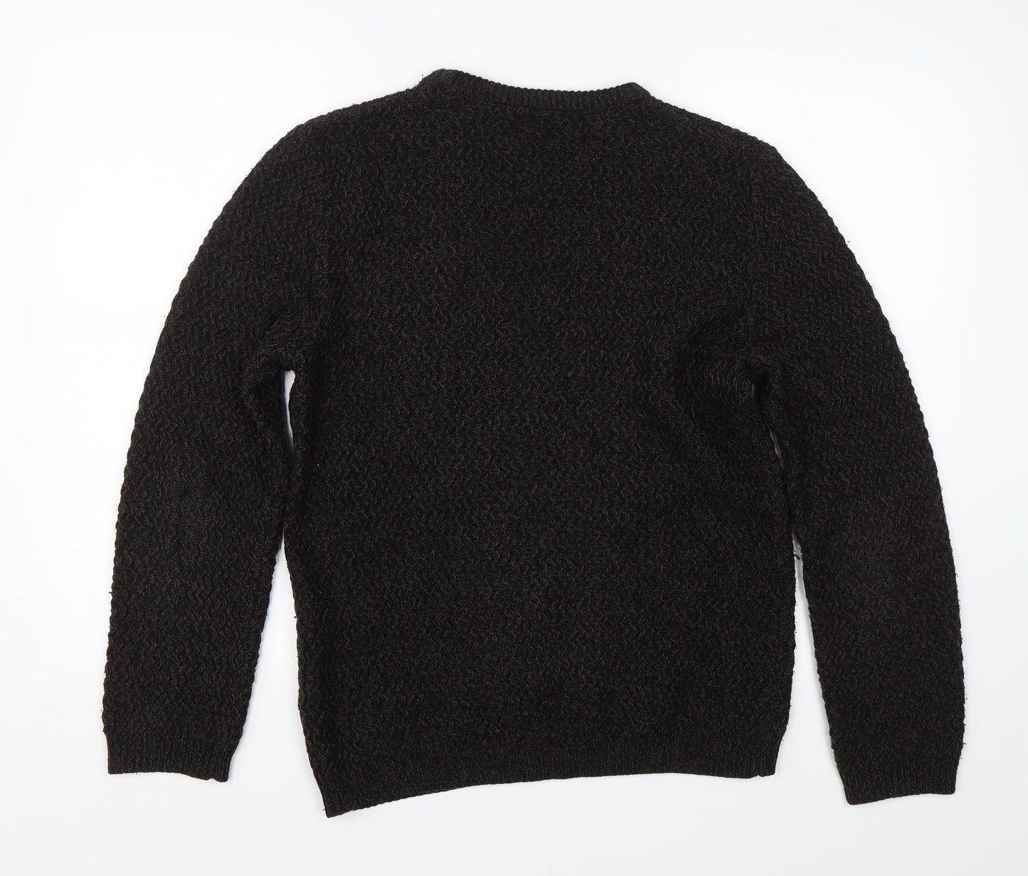 River Island Mens Black   Pullover Jumper Size S