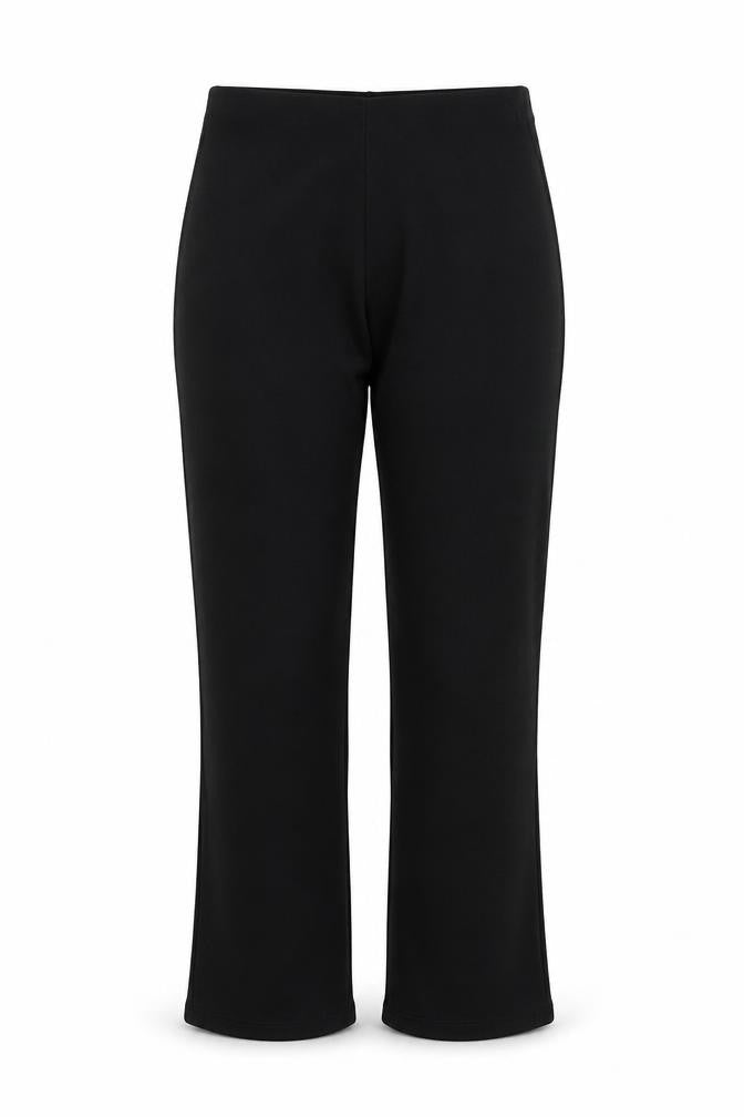 Womens UK Size 10 Preworn Regular Fit  Black Trousers