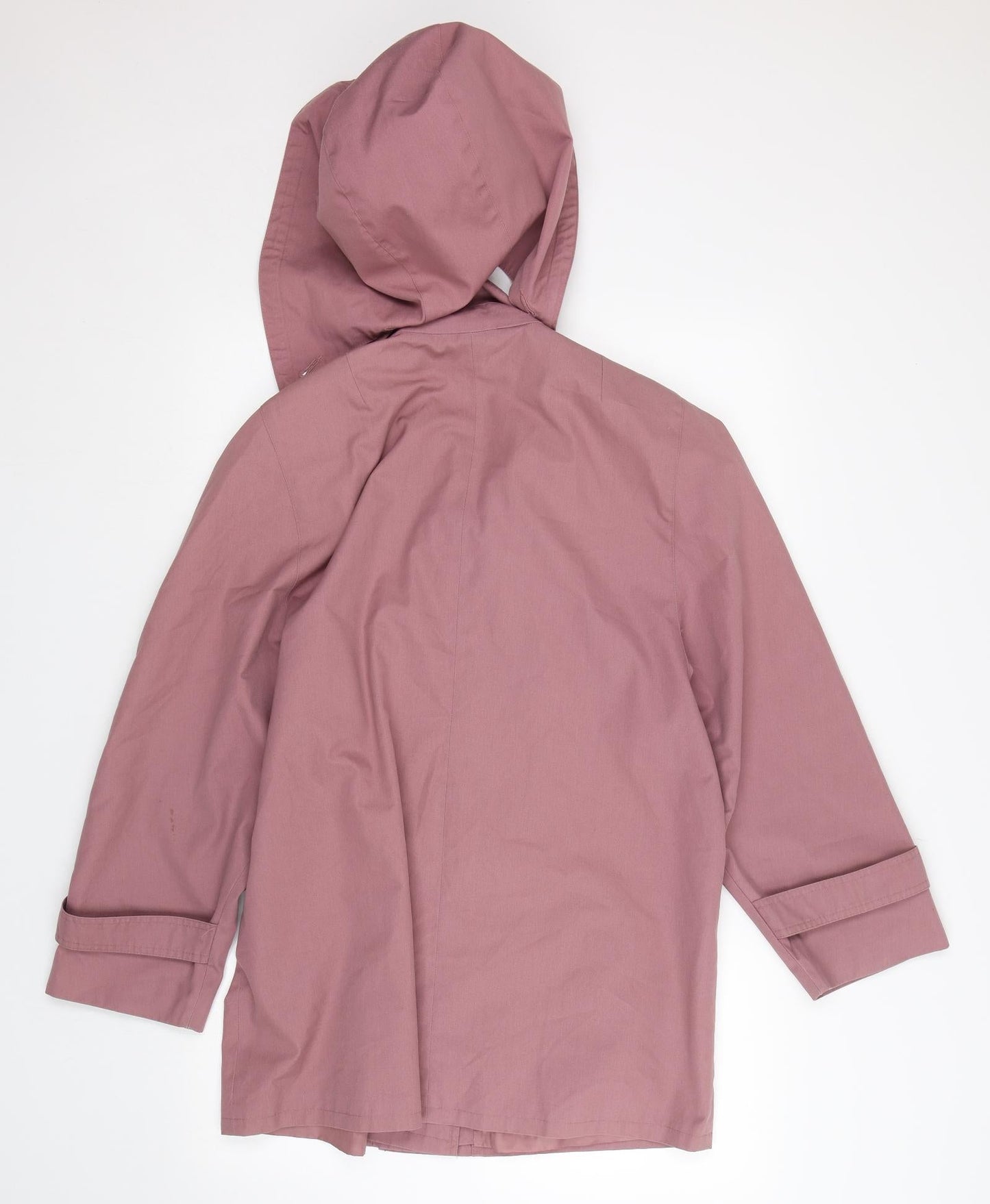 Womens UK Size 6 Preworn Purple Trench Coat