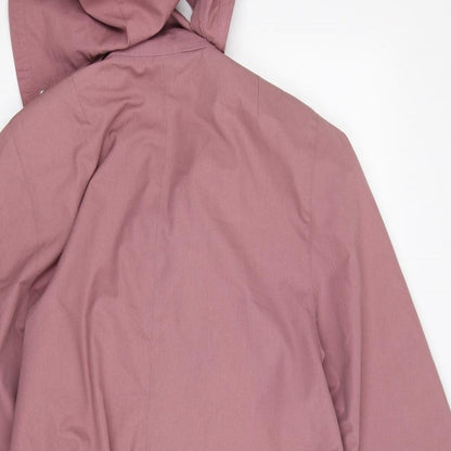 Womens UK Size 6 Preworn Purple Trench Coat