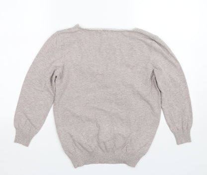 Womens UK Size 12 Per Una Brown Pullover Jumper