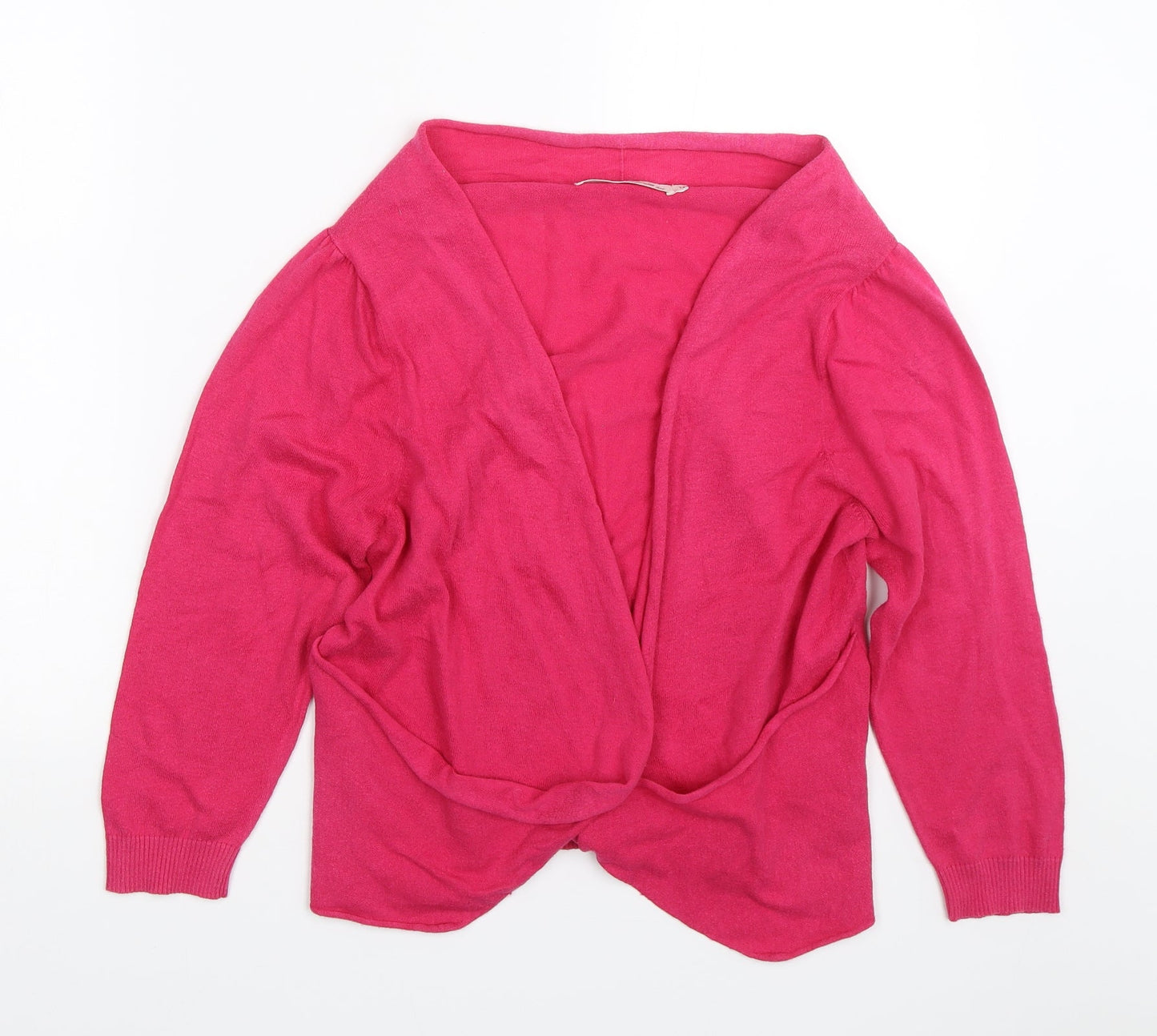 Womens UK Size 14 NEXT Pink Cardigan Jumper