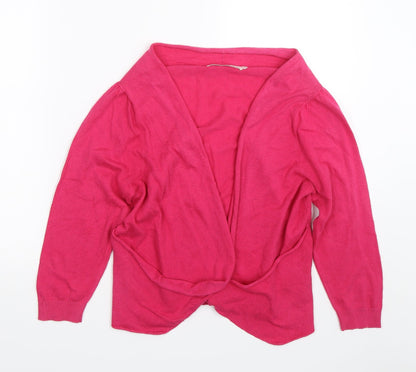 Womens UK Size 14 NEXT Pink Cardigan Jumper