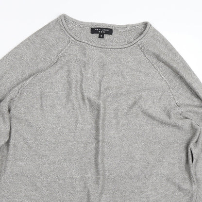 New Look Mens Grey   Pullover Jumper Size M