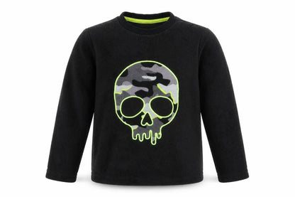Matalan Boys Black  Fleece Pullover Sweatshirt Size 8 Years