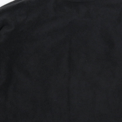 Matalan Boys Black  Fleece Pullover Sweatshirt Size 8 Years