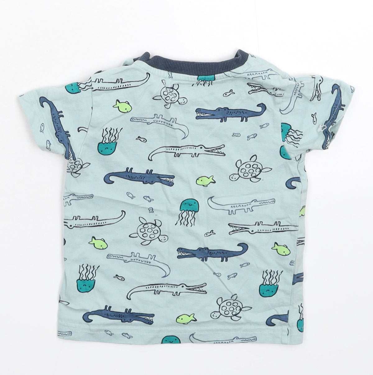 Nutmeg Baby Blue   Basic T-Shirt Size 18-24 Months