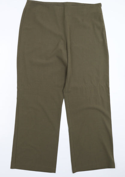 Womens UK Size 18 Ellie Louise Regular Fit  Grey Trousers