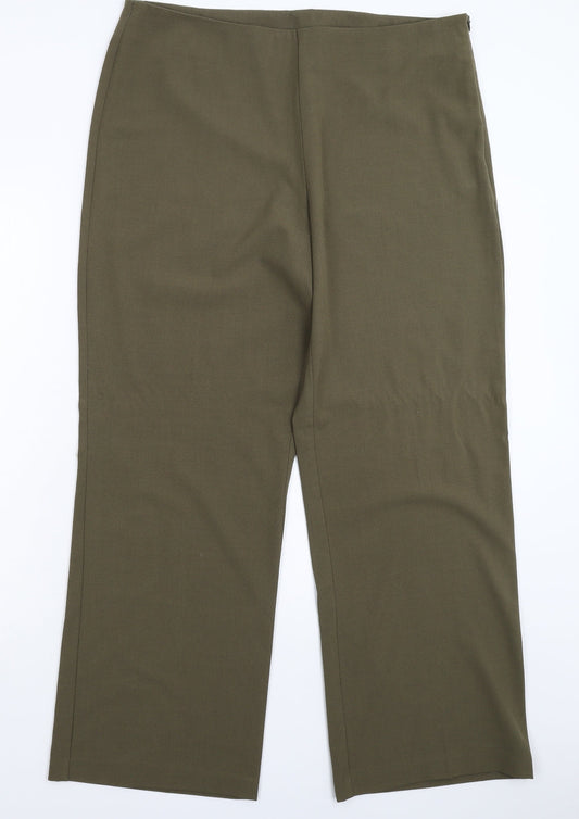 Womens UK Size 18 Ellie Louise Regular Fit  Grey Trousers