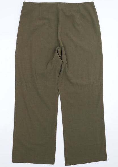 Womens UK Size 18 Ellie Louise Regular Fit  Grey Trousers
