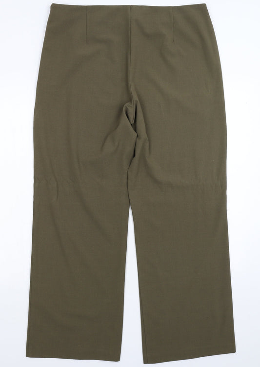 Womens UK Size 18 Ellie Louise Regular Fit  Grey Trousers