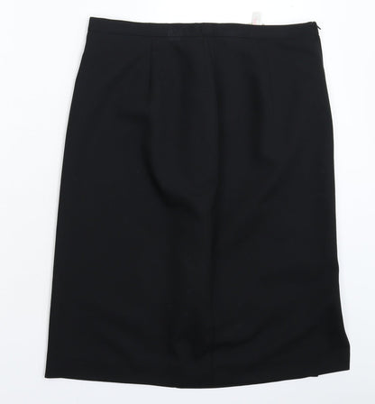 Woolworths Womens Black   Straight & Pencil Skirt Size 14
