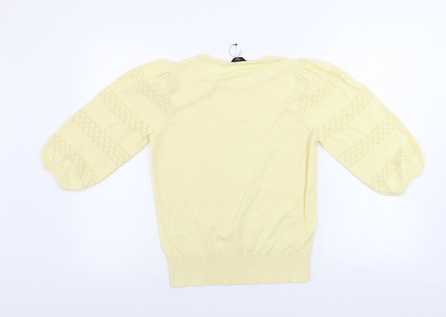 M&Co  Womens Yellow   Pullover Jumper Size 14