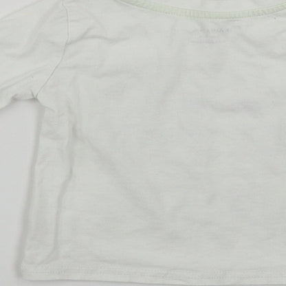 Primark  Boys White   Basic T-Shirt Size 12-18 Months