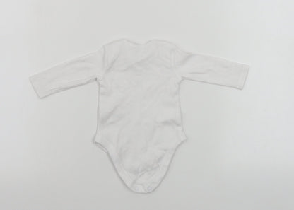 Nutmeg  Girls White   Babygrow One-Piece Size 0-3 Months