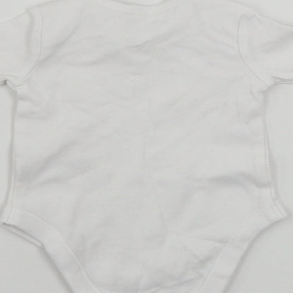 Nutmeg  Girls White   Babygrow One-Piece Size 0-3 Months