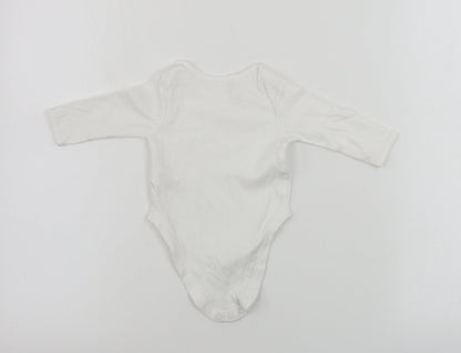 Primark  Baby White   Babygrow One-Piece Size 0-3 Months