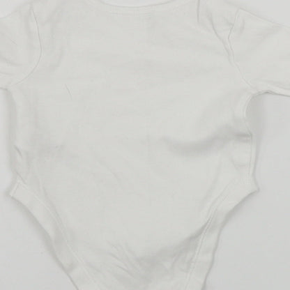 Primark  Baby White   Babygrow One-Piece Size 0-3 Months