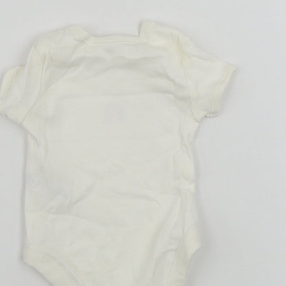 George  Baby Beige   Babygrow One-Piece Size 0-3 Months