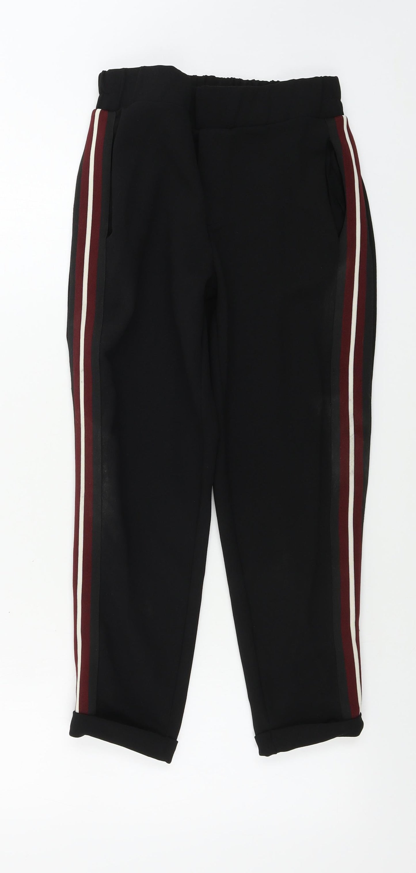 Womens UK Size 6 NEXT Regular Fit  Black Trousers