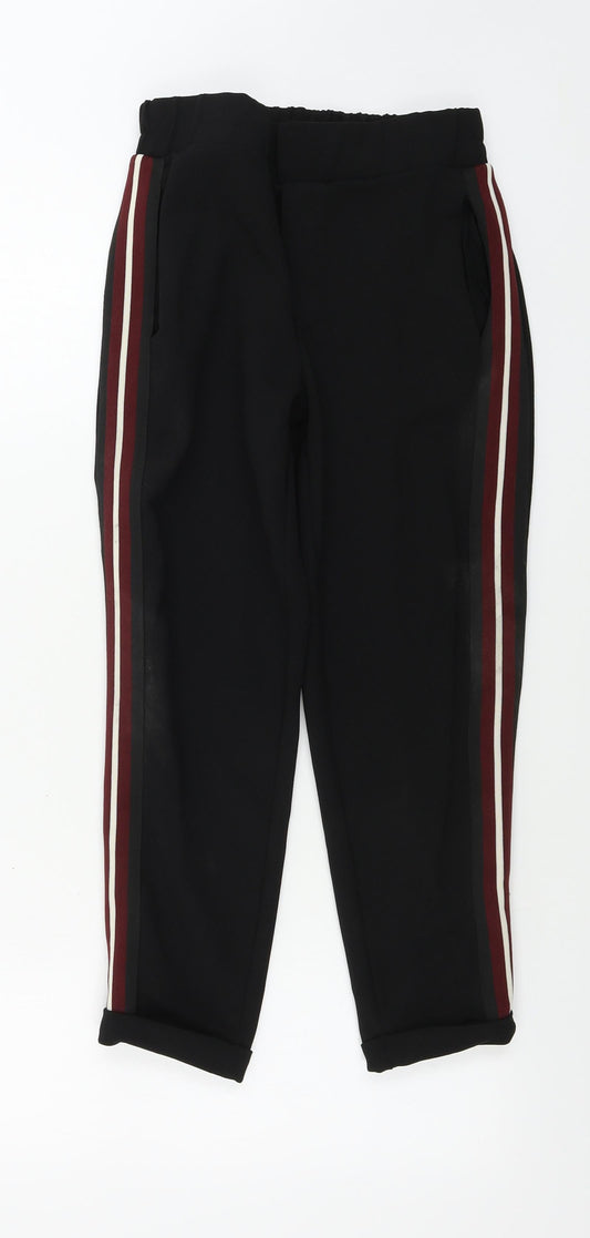 Womens UK Size 6 NEXT Regular Fit  Black Trousers