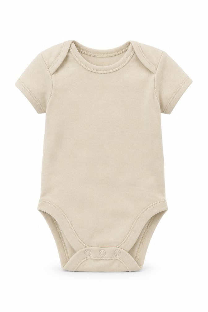 George  Baby Beige   Babygrow One-Piece Size 0-3 Months