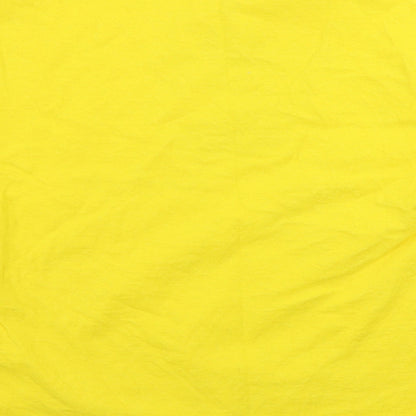 Fruit of the Loom  Boys Yellow   Basic T-Shirt Size 12-13 Years