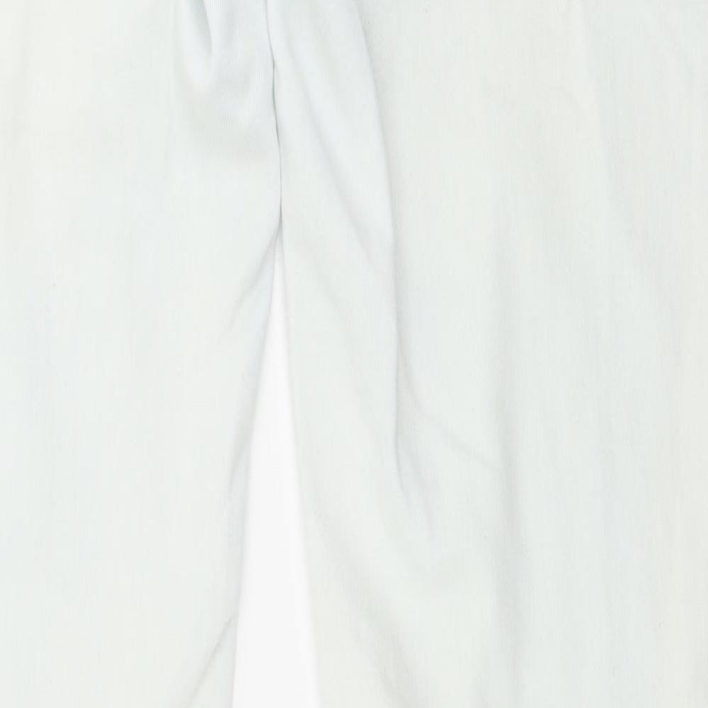 Denim & Co. Womens Green   Skinny Jeans Size 14 L32 in