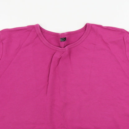 bm collection   Womens Purple   Basic T-Shirt Size XL