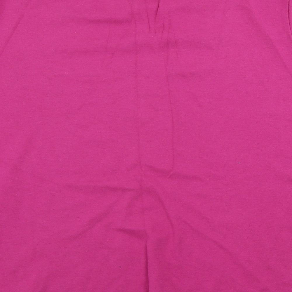 bm collection   Womens Purple   Basic T-Shirt Size XL