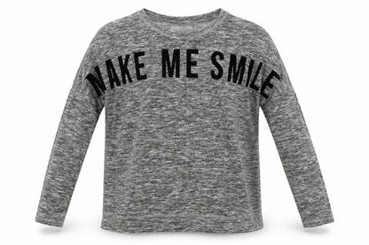 H&M  Girls Grey   Pullover Jumper Size 12-13 Years