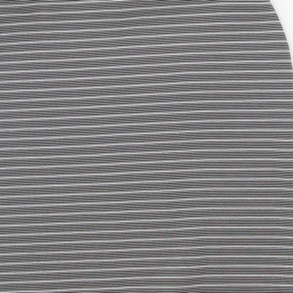 inocence Womens Grey Striped  Bandage Skirt Size 12