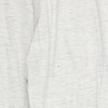 Disney Girls Grey Solid  Top Pyjama Pants Size 3-4 Years