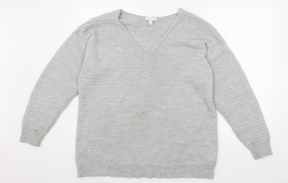Womens UK Size S Topshop Black Pullover Jumper