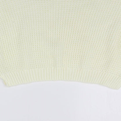 Refinery Womens Beige   Pullover Jumper Size M