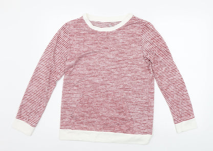 Womens UK Size S LOVE TO LOUNGE Red Pullover Jumper