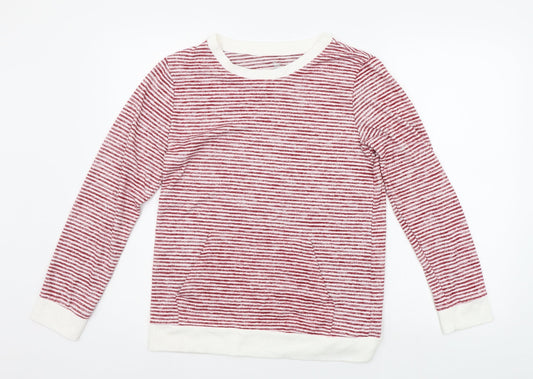 Womens UK Size S LOVE TO LOUNGE Red Pullover Jumper