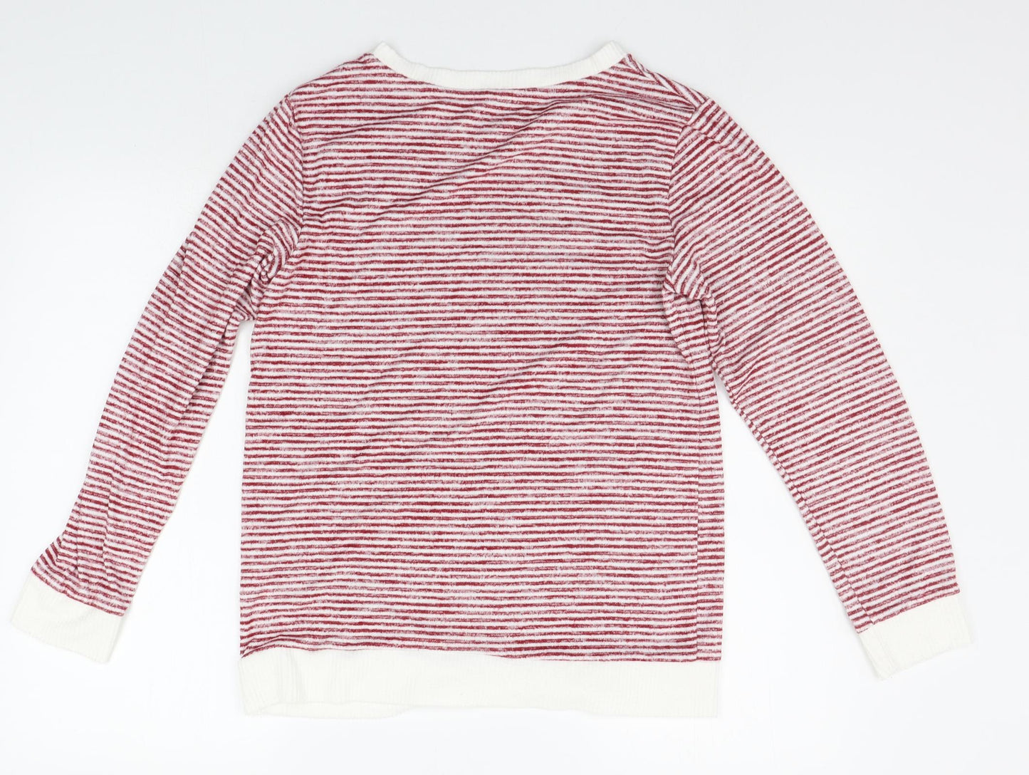 Womens UK Size S LOVE TO LOUNGE Red Pullover Jumper