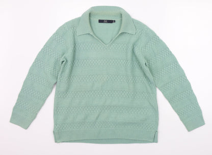 EWM Womens Gold   Pullover Jumper Size M