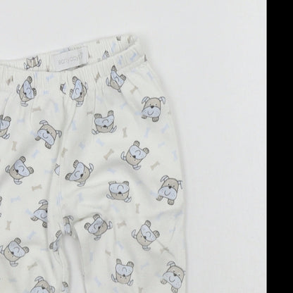 Earlydays Baby Beige Geometric  Jogger Leggings Size 6-9 Months