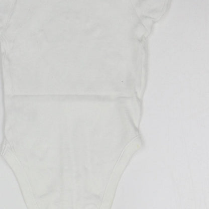F&F Baby White   Babygrow One-Piece Size 6-9 Months  - Little Star