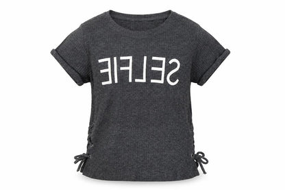 915 Generation Girls Grey   Basic Polo Size 12-13 Years