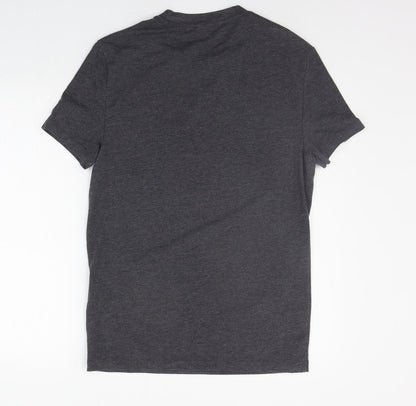 Womens UK Size L ASOS Grey Basic T-Shirt