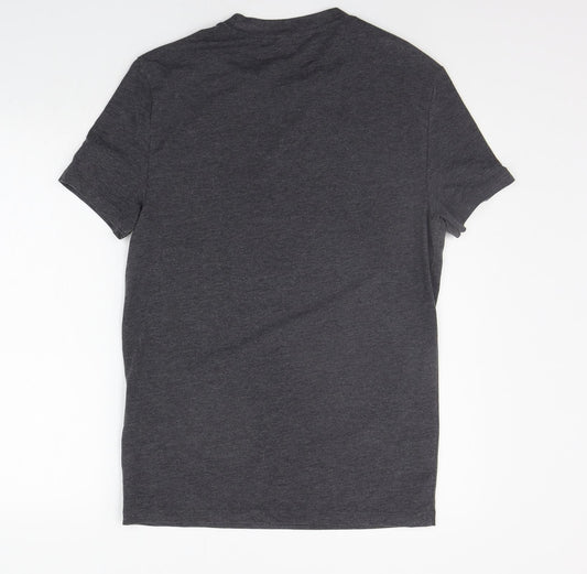 Womens UK Size L ASOS Grey Basic T-Shirt