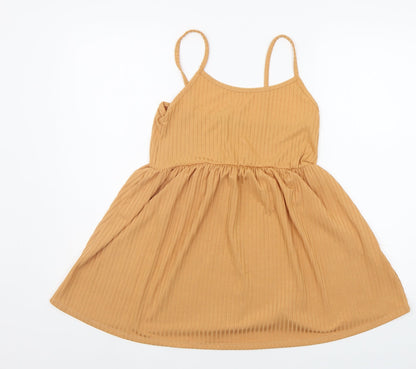 Boohoo Womens Beige   A-Line  Size 8