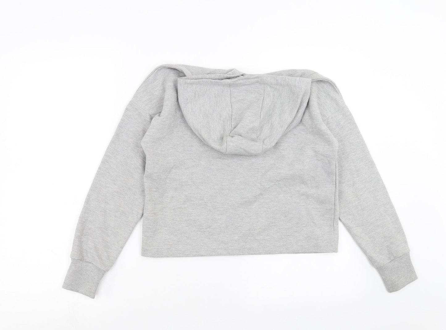 F&F Girls Grey   Pullover Hoodie Size 11-12 Years  - future starts today