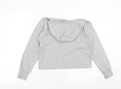 F&F Girls Grey   Pullover Hoodie Size 11-12 Years  - future starts today