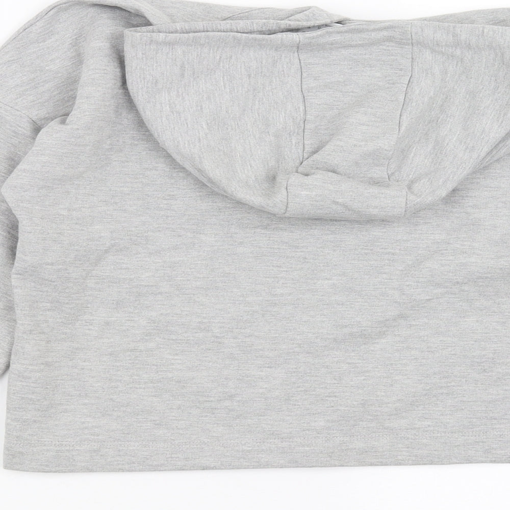 F&F Girls Grey   Pullover Hoodie Size 11-12 Years  - future starts today