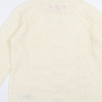 Womens UK Size 8 Together Ivory Pullover Jumper